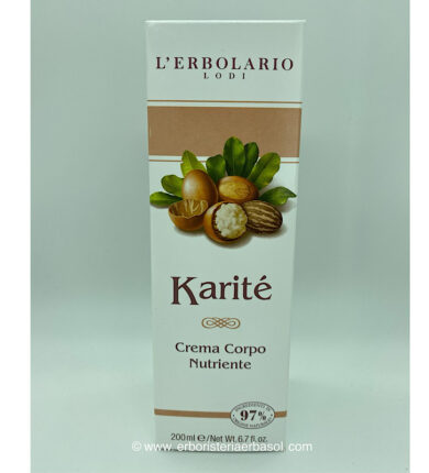 crema corpo nutriente karitè l'erbolario
