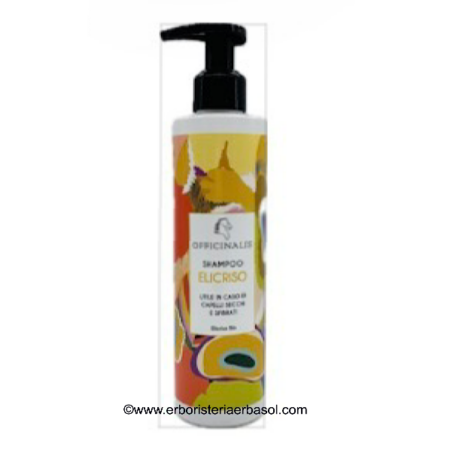 Shampoo all' Elicriso per Capelli Secchi e Sfibrati